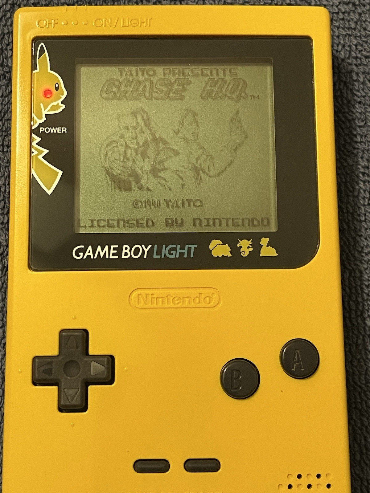 MINT CIB Game Boy Light Pikachu Yellow Pokémon Center Tokyo Movie Edition
