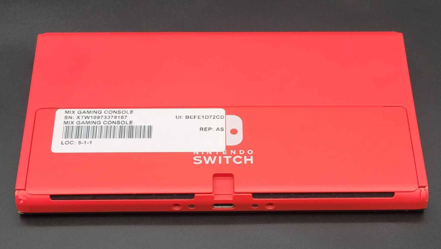 Nintendo Switch OLED Handheld Home Gaming Console RED MARIO Edition 64GB