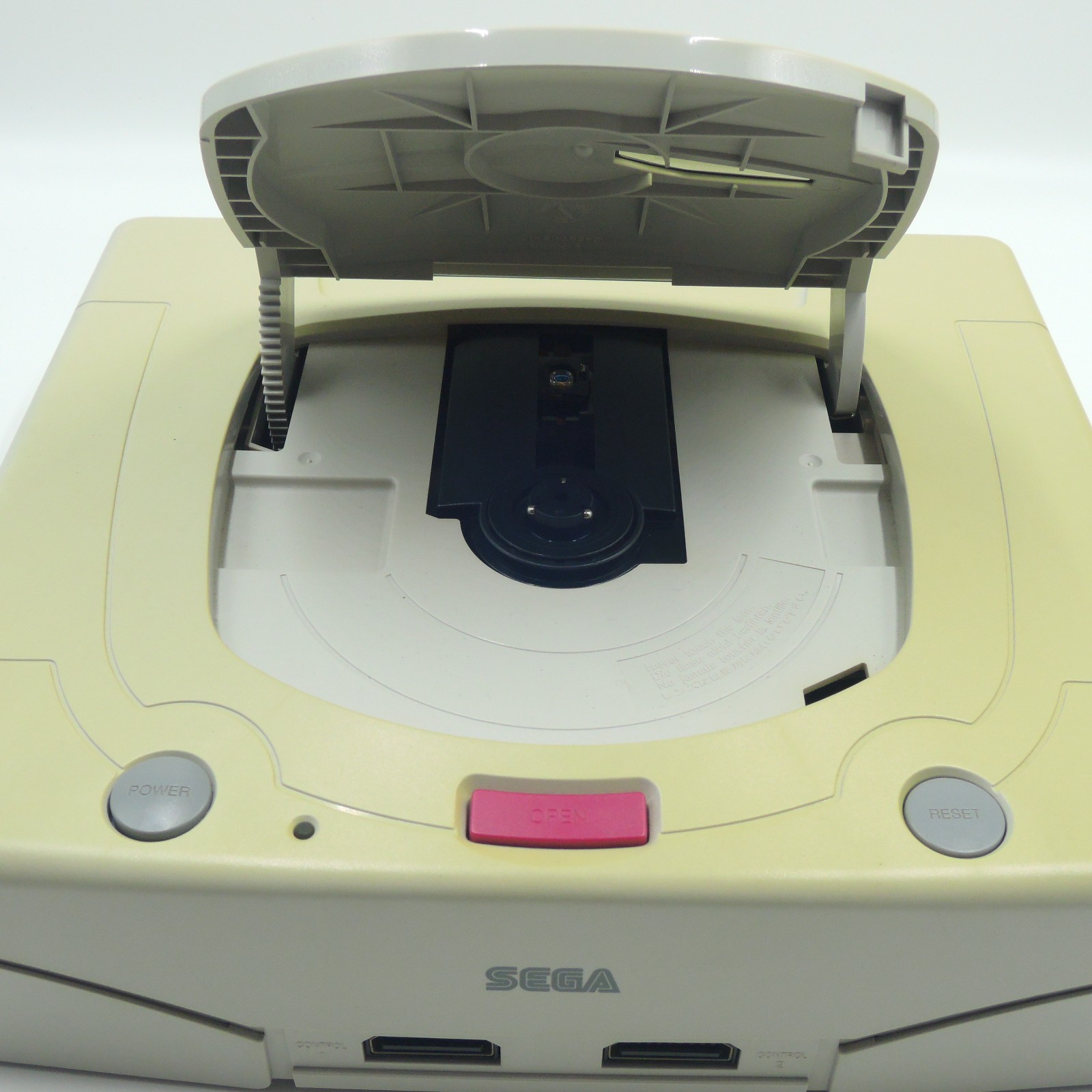 Sega Saturn Console White HST-0014 HST-3220 Japanese 100V Tested