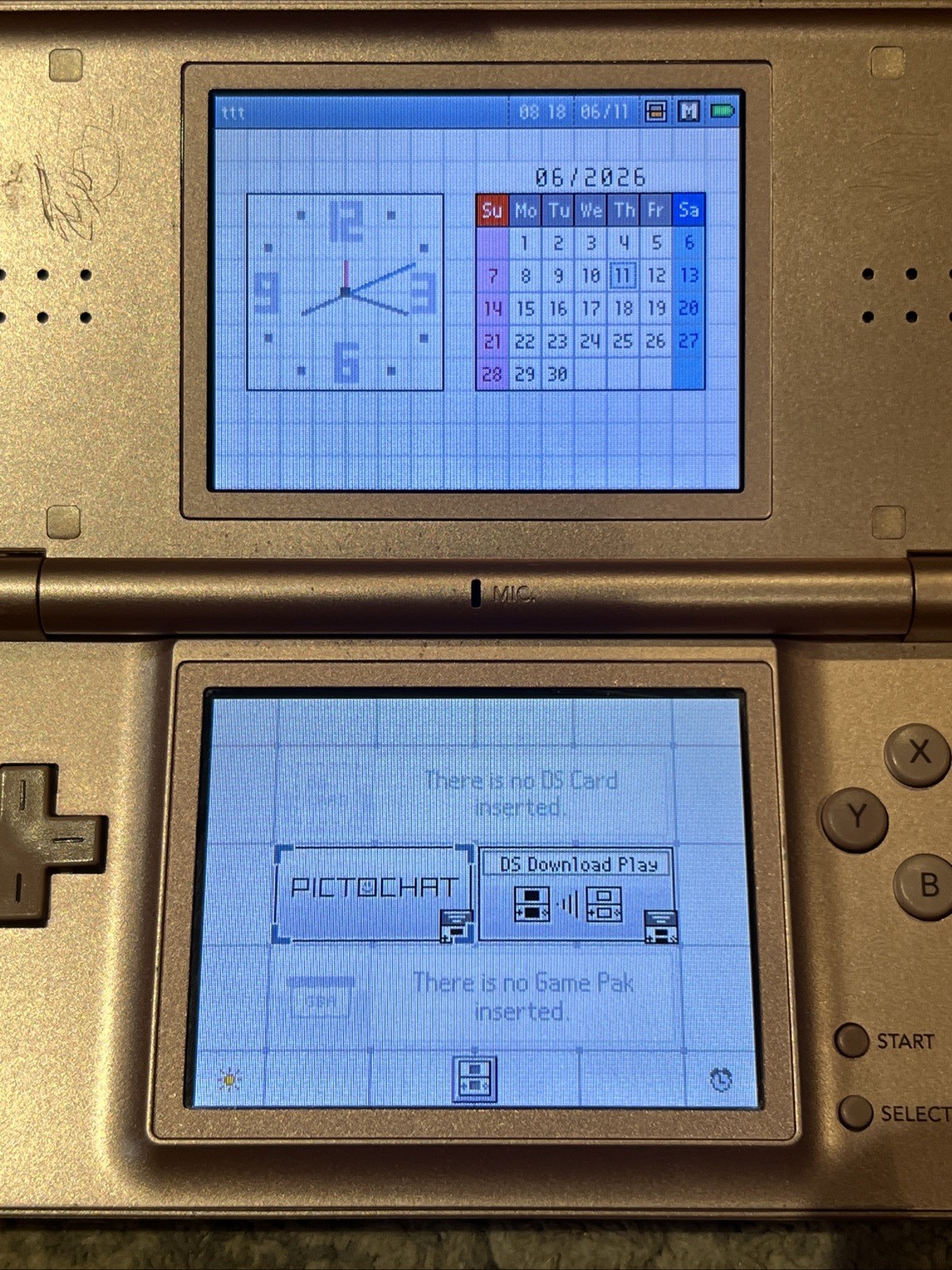 Nintendo DS Lite Pink Handheld Console Tested