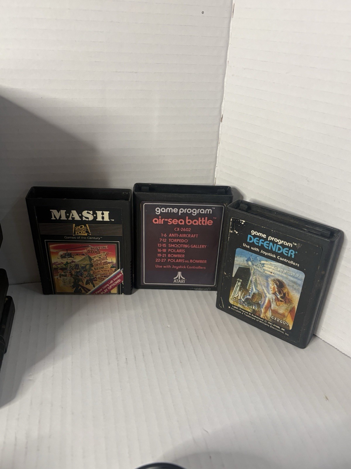 Atari 2600 Junior Jr Console System Bundle 12 Games, Joystick And Storage Case.