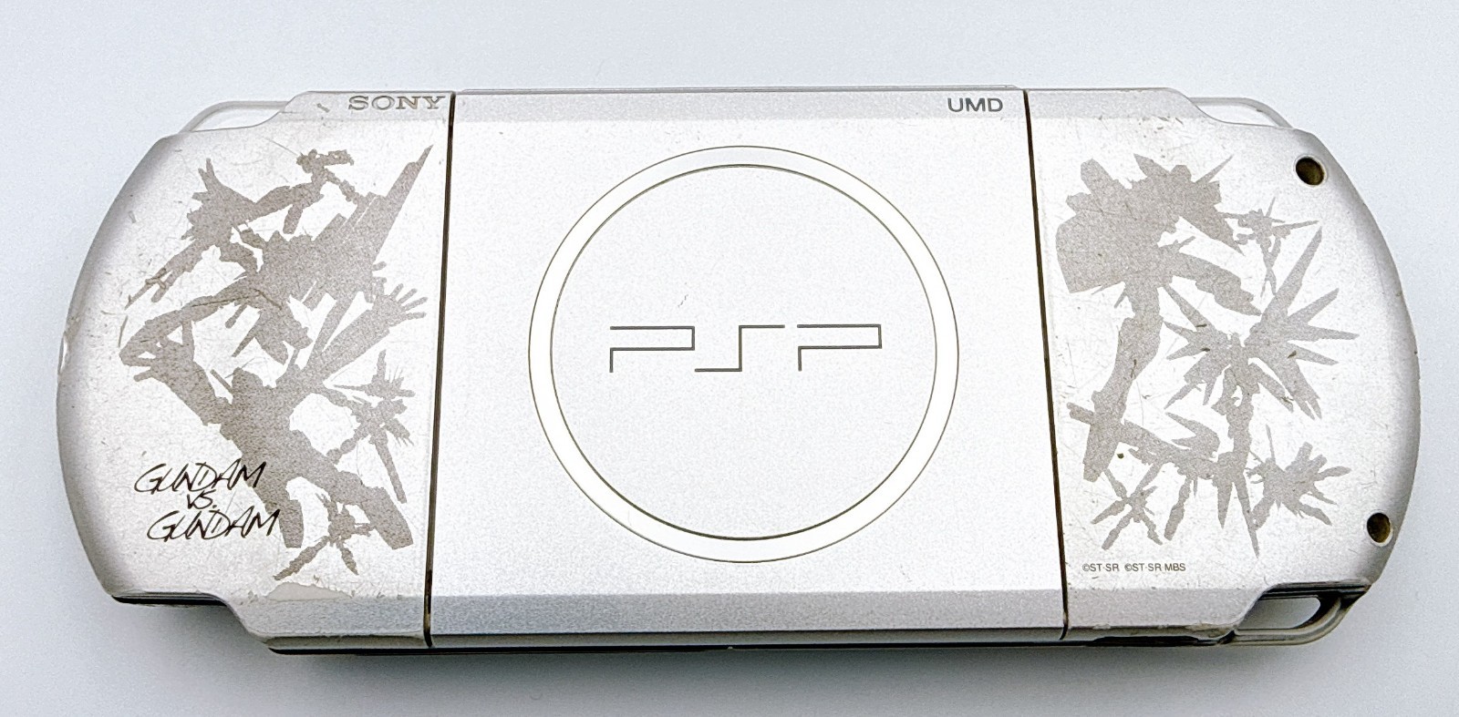 Sony PSP-3000 Console Silver Gundam Limited Region Free w/Software, etc. – Good