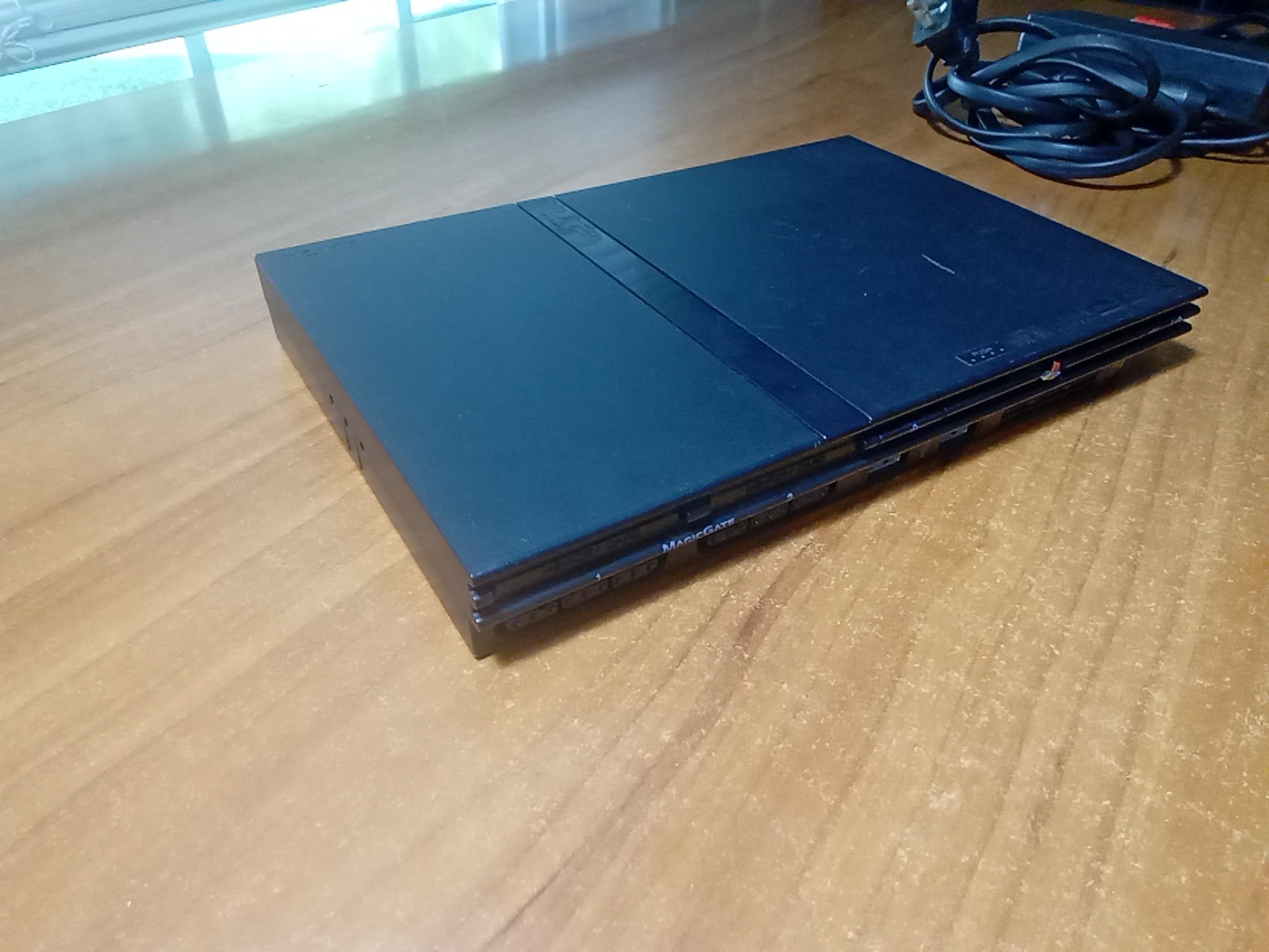 Sony PlayStation 2 Slim PS2 Console + Cables Bundle *TESTED*