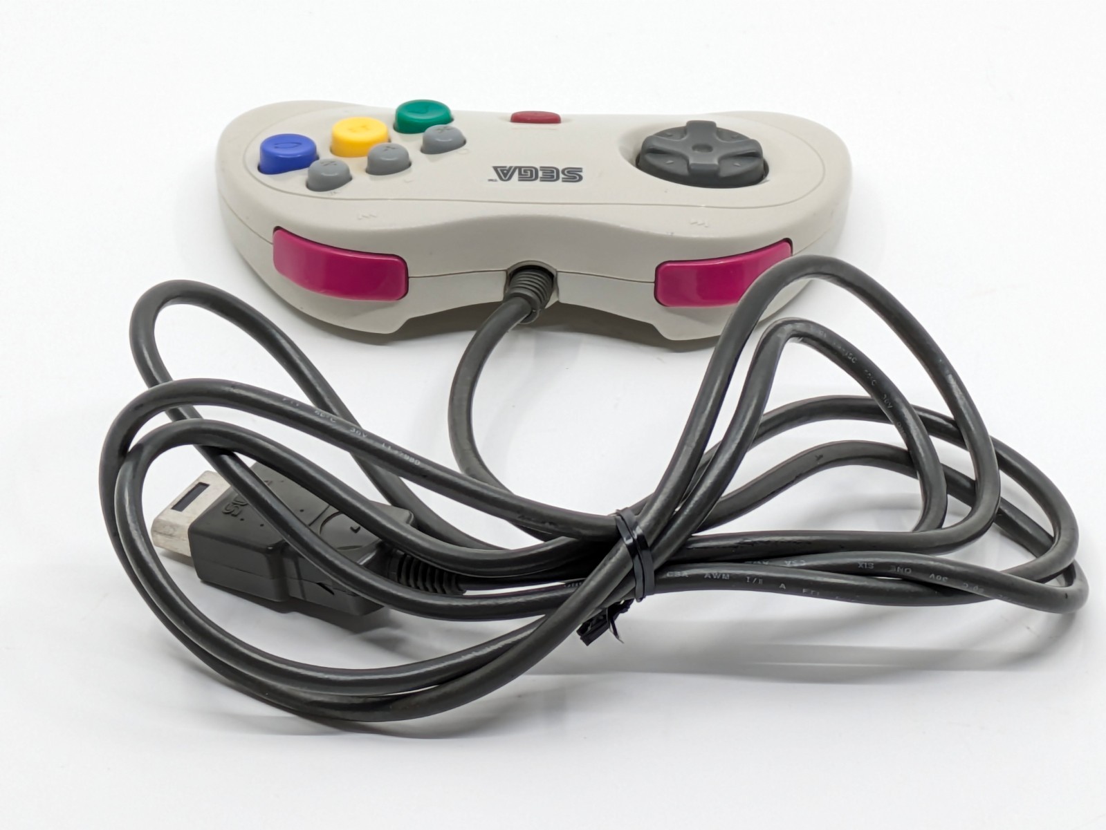 Sega Saturn White HST-3220 NTSC-J Tested w Controller + Touge King the Spirits 2