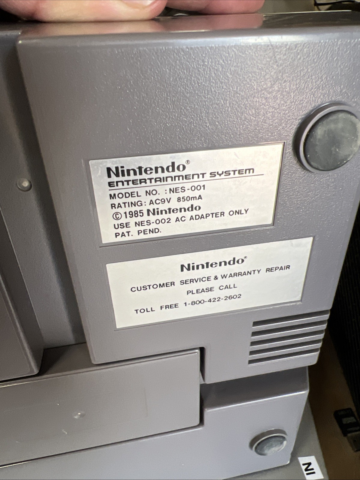 Nintendo Entertainment System Home Console (Console Only)