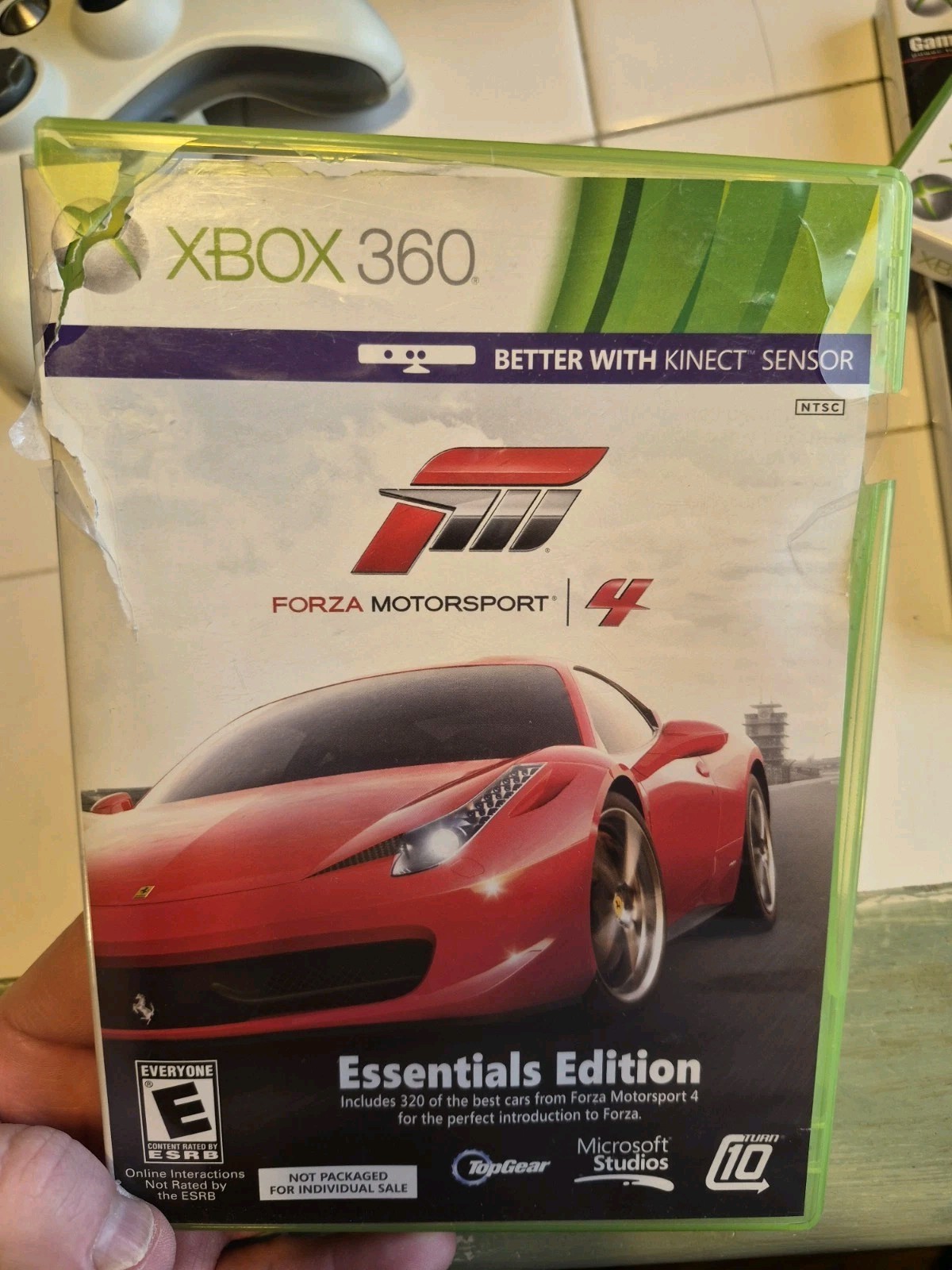 xbox 360 S console 250gb model#1439.. games,2 controllers,all cords,kinect+more