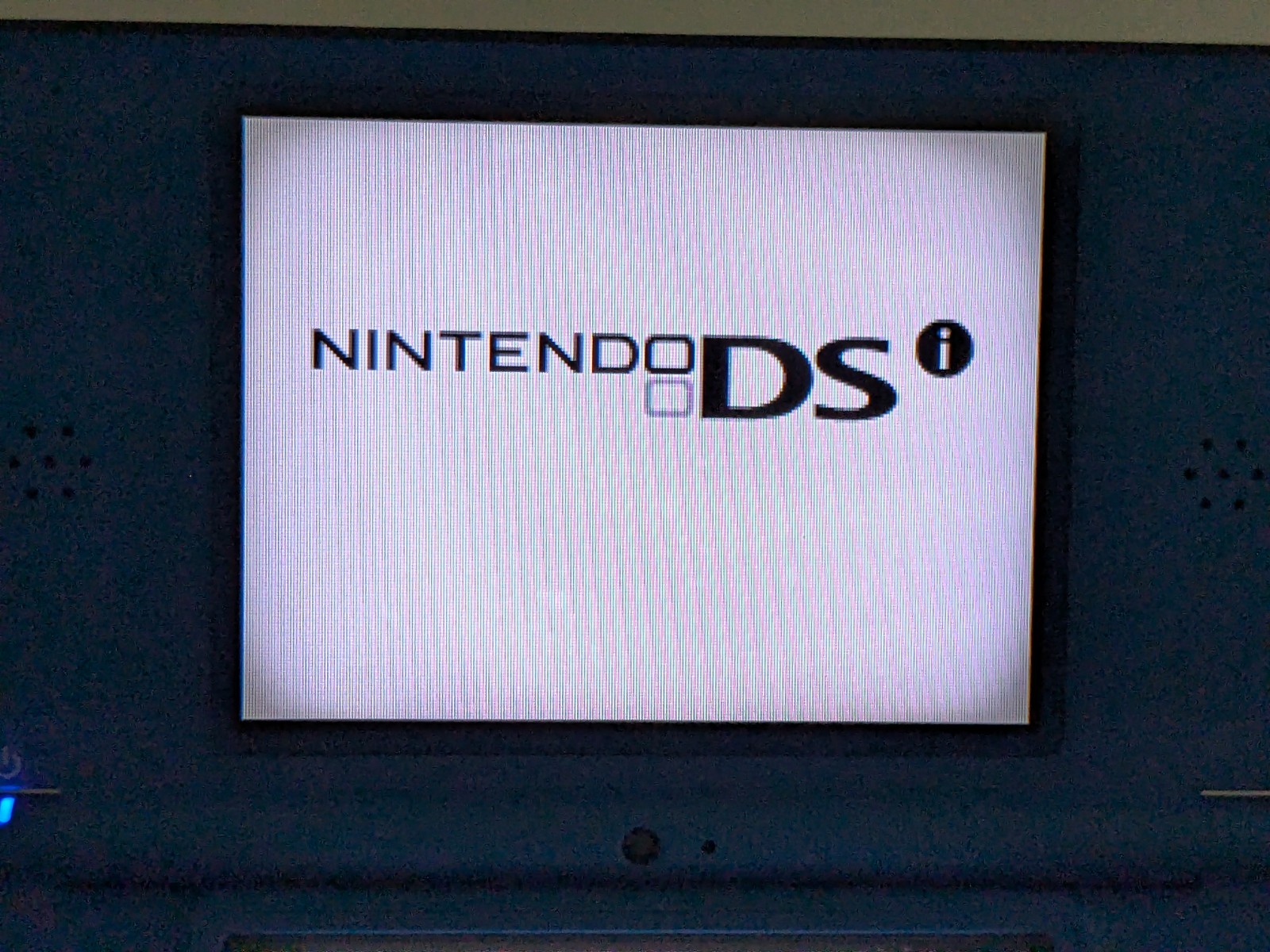 Nintendo DSi XL Works Damaged Screen NO BATTERY Midnight Blue AS IS For fix