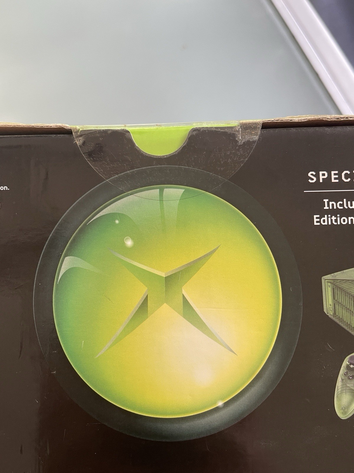 original XBOX halo limited edition console. Sealed original box. Mint condition.