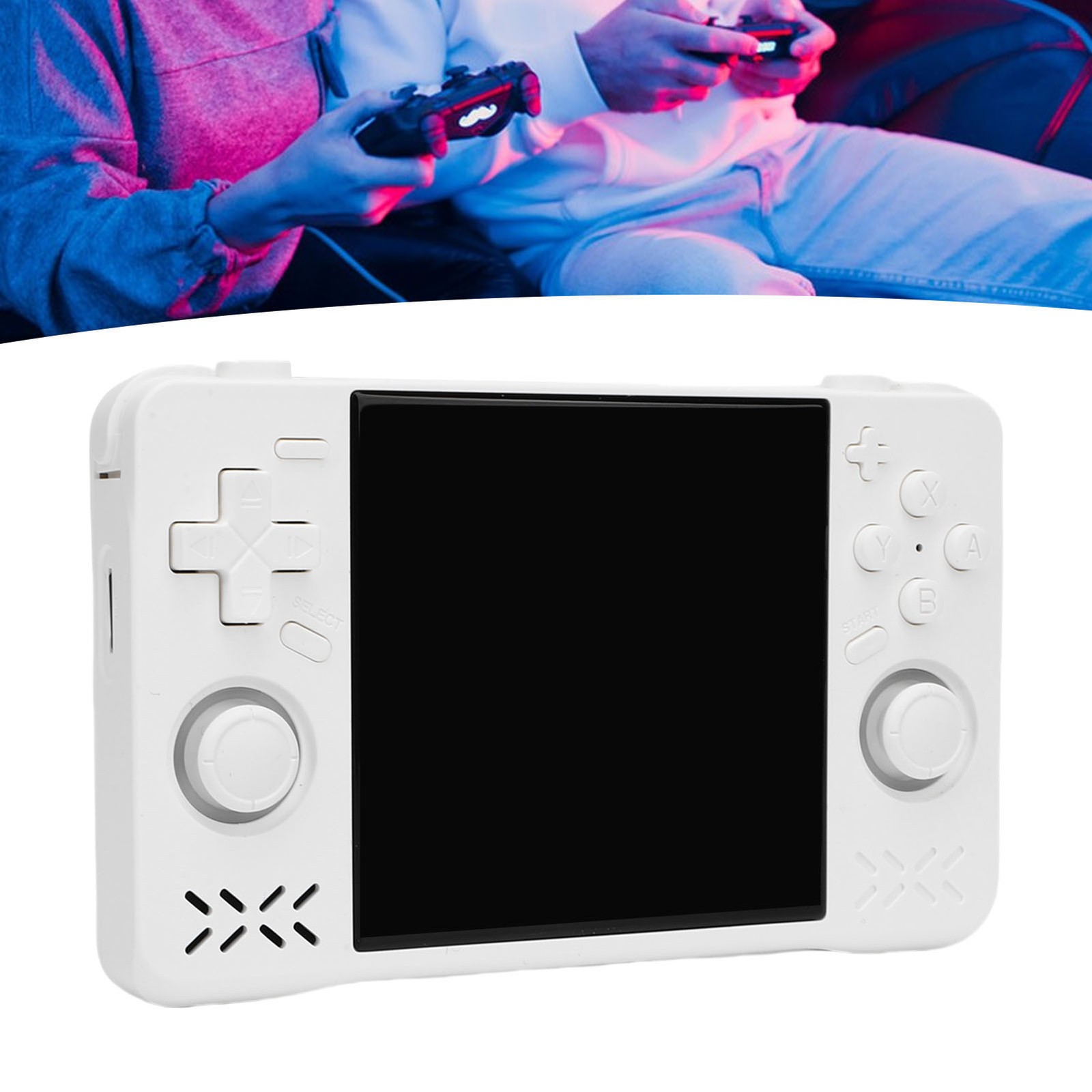 Retro Handheld Game Console 4in Screen 1.5GHz Portable Rechargeable Gaming UYOI