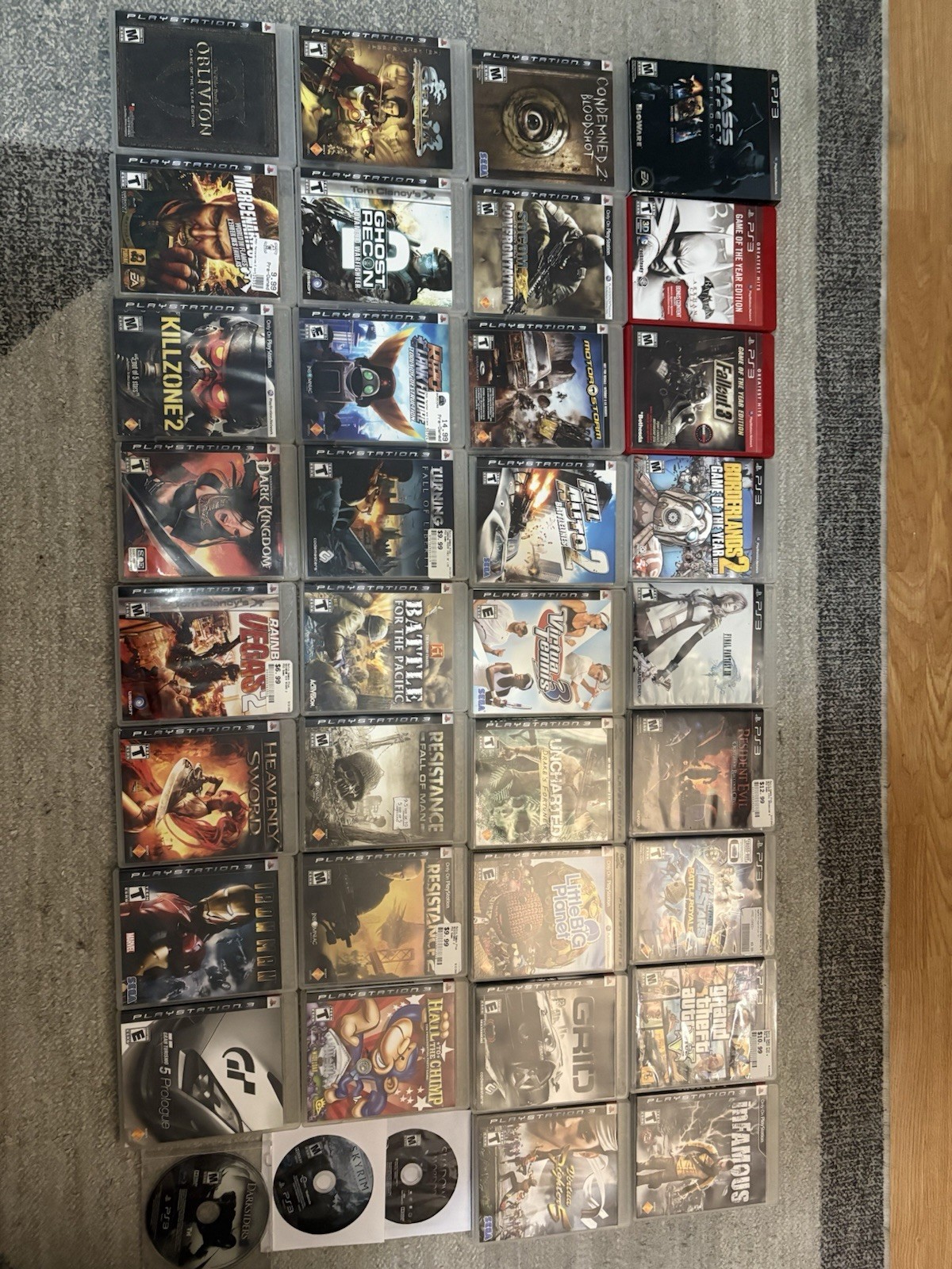 PlayStation 3 80GB Console with 37 Games!