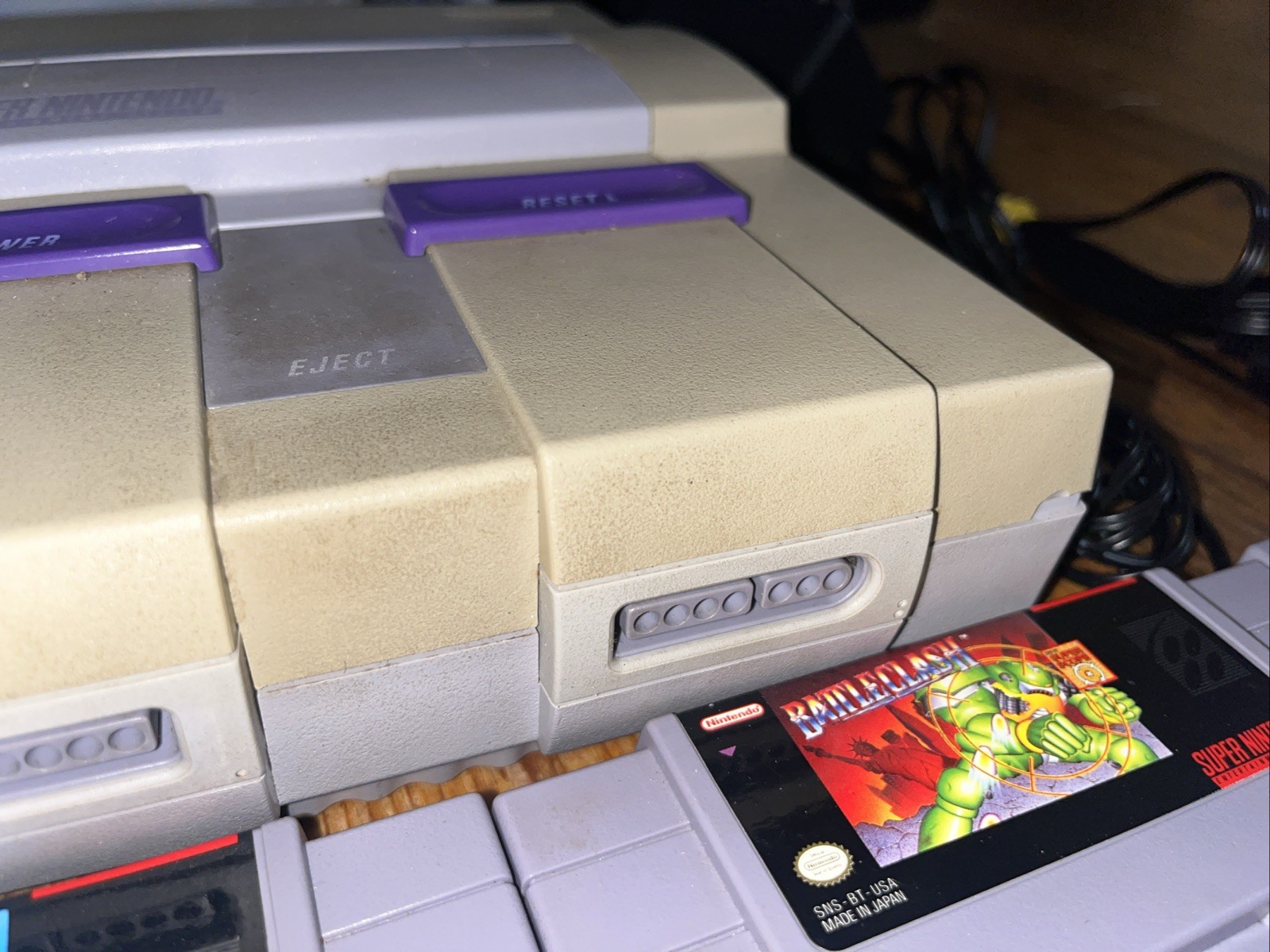 Super Nintendo SNES Console Video Game Bundle Lot of 10 Games – Tested Working