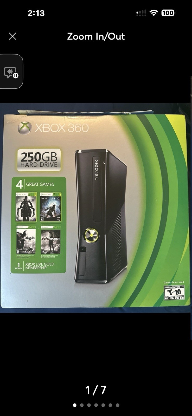 Brand new SEALED!!! Xbox 360 Launch Edition 250GB Glossy Black Console RKH-00041