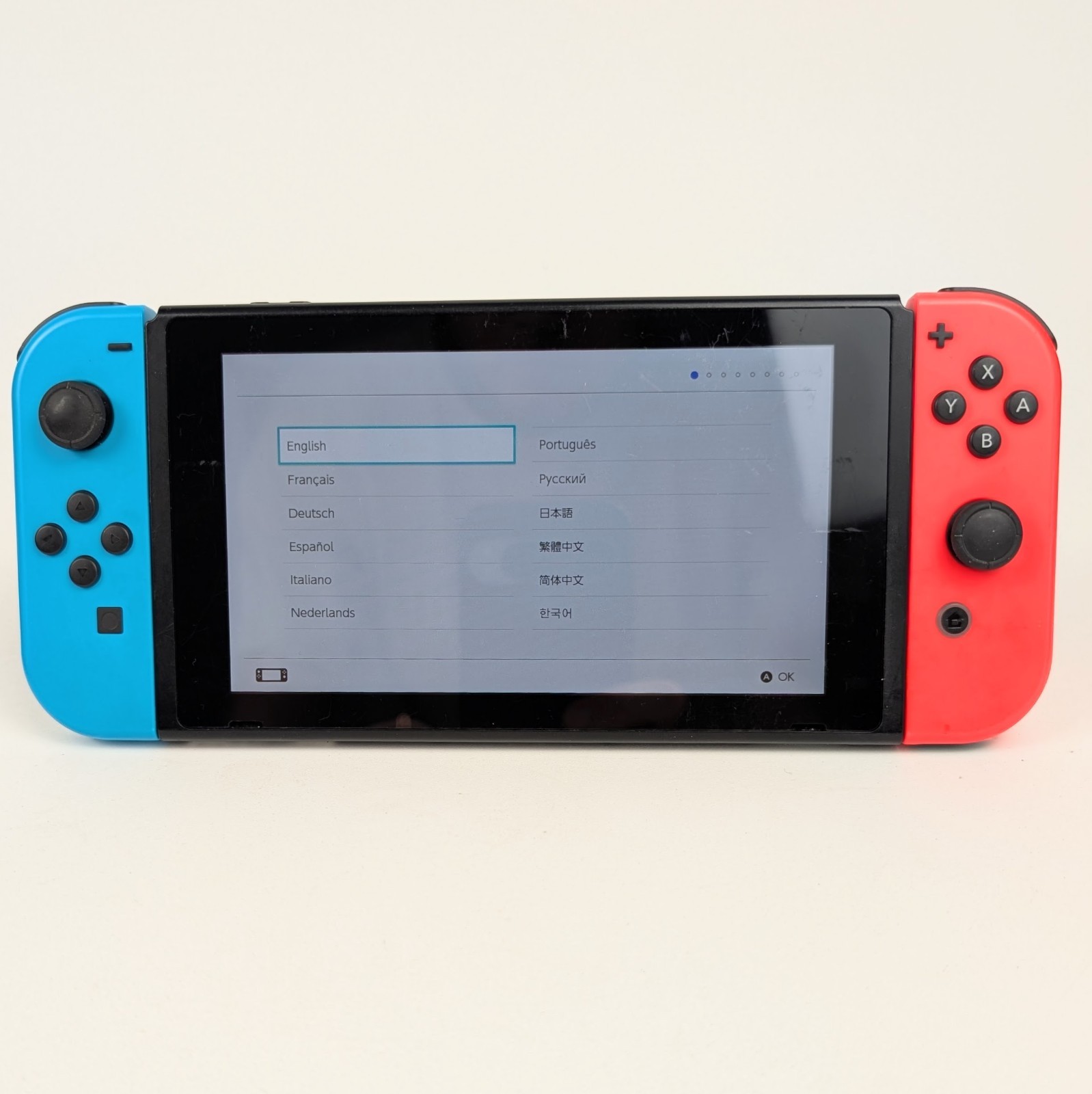 Nintendo Switch Bundle 32gb Console With Dock, Controllers, Cables, Charger