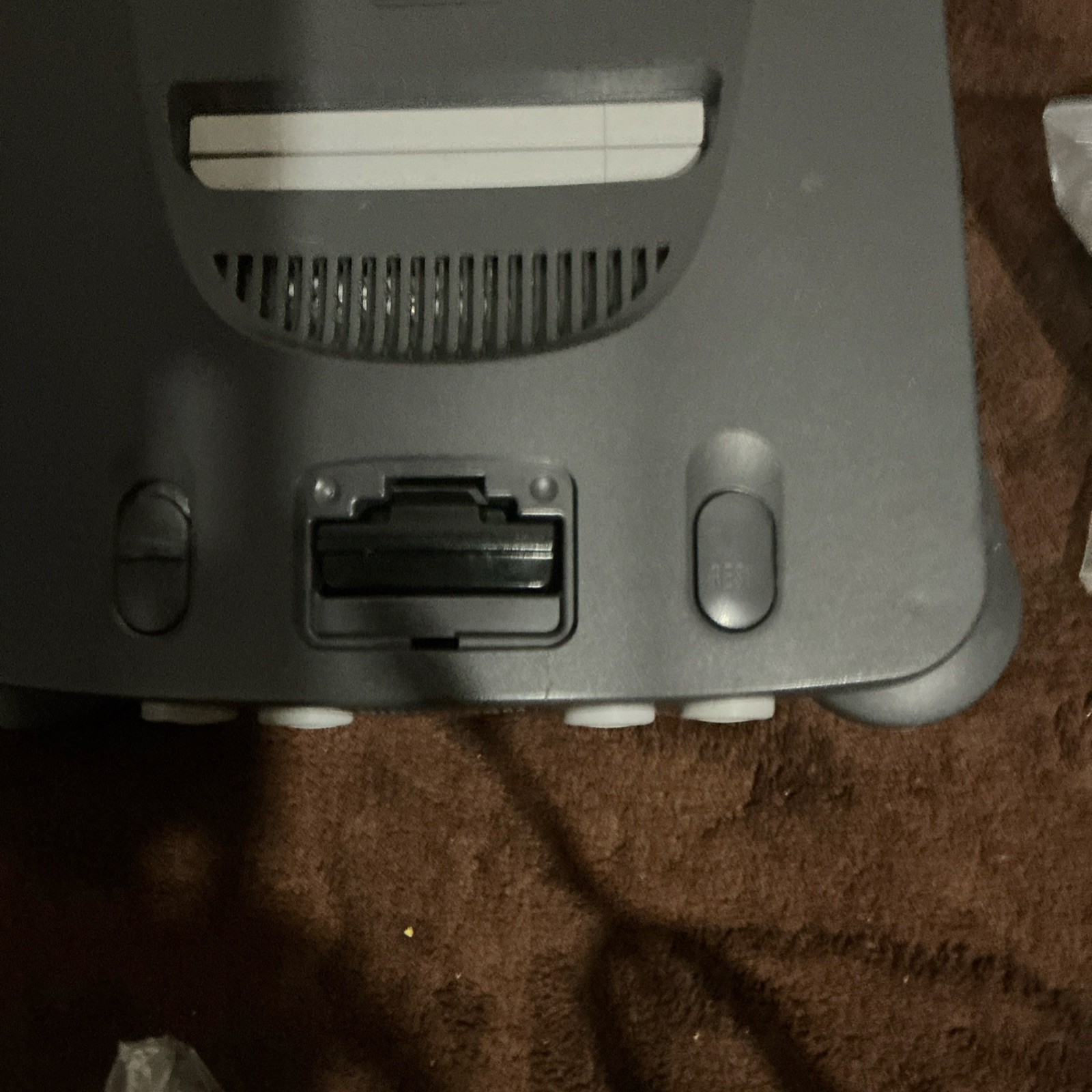 Nintendo 64 Gray Home Console NTSC-U/C Multiplayer AV RCA w/ Controller & Cables