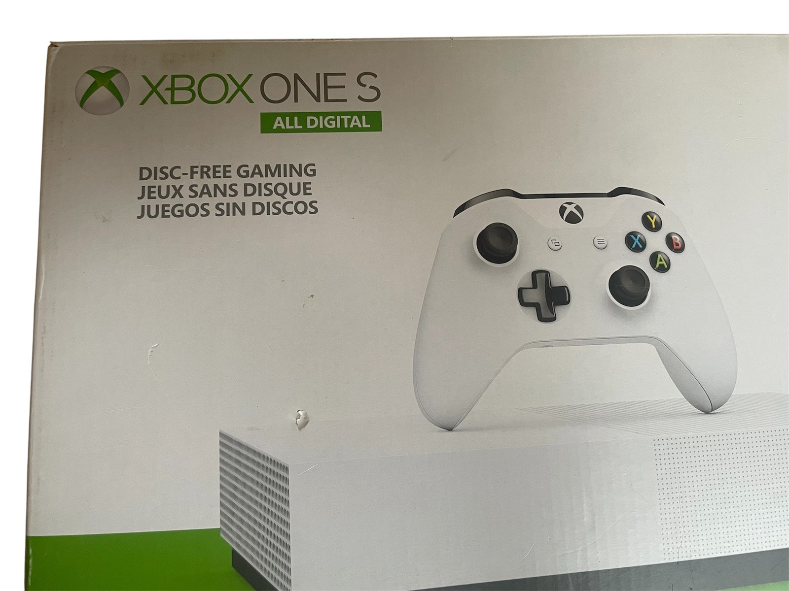 Microsoft Xbox Series S 1 TB – White w/ White Controller Open Box. ALL DIGITAL