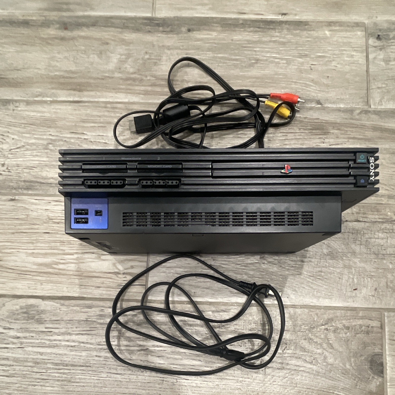 Sony PlayStation 2 PS2 SCPH-30001 Black Console Bundle Controller 8MB NTSC