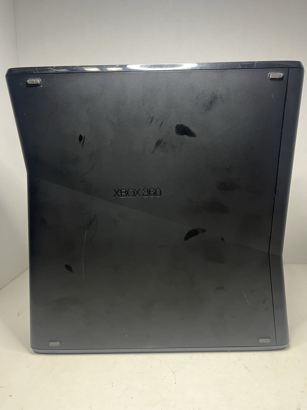 Microsoft Xbox 360 S Slim Black Console Model 1439 220GB + Power Supply – Tested