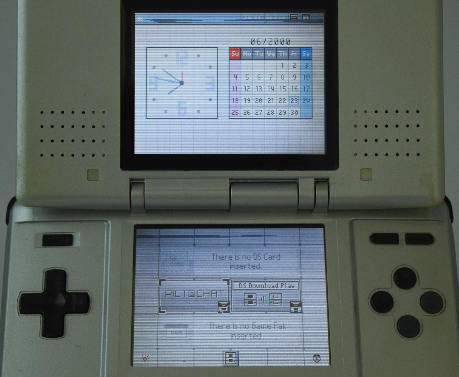 [READ] Nintendo Original DS Console Platinum Silver Tested Japan OEM
