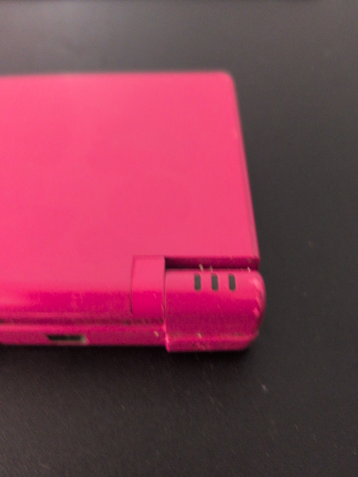 2008 Nintendo DSi Matte Pink TWL-001 Handheld Game Console System Tested & Works