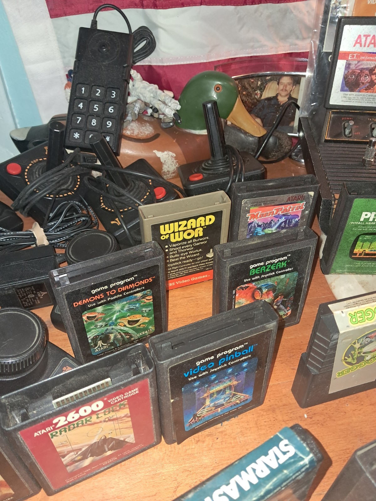 Atari Model CX 2600 39 Games And 14 Paddles