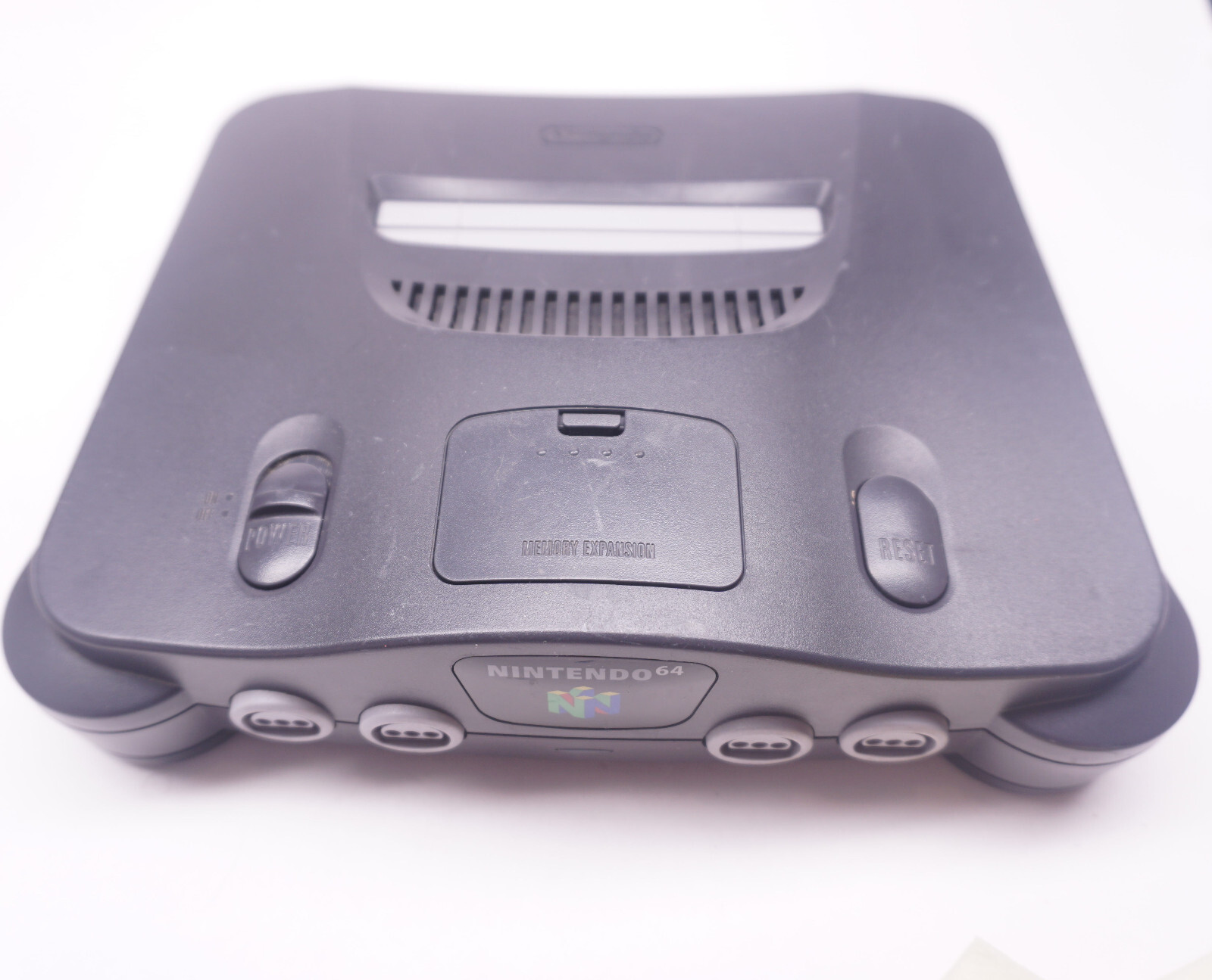 Nintendo 64 Charcoal Gray N64 Launch System Console Only & Jumper Region Free