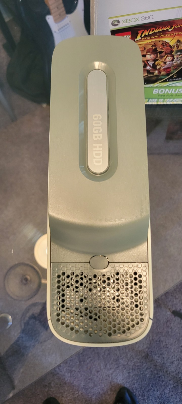 Xbox 360 Pro console 60 GB ,bundled : Kinect Camera,Cabela’s Dangerous Hunts