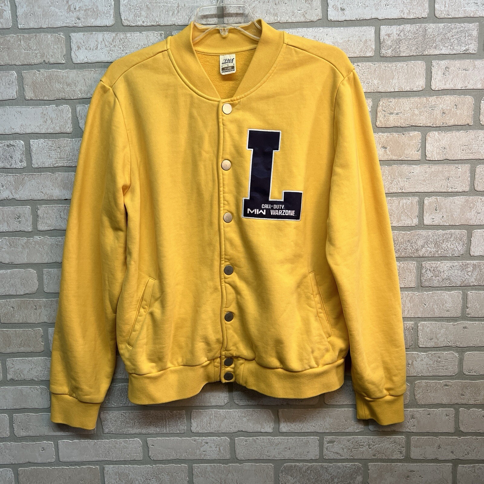 Call of Duty Warzone 2023 Vondel Letterman Size XL Jacket LIONS PAINTBALL KINGS