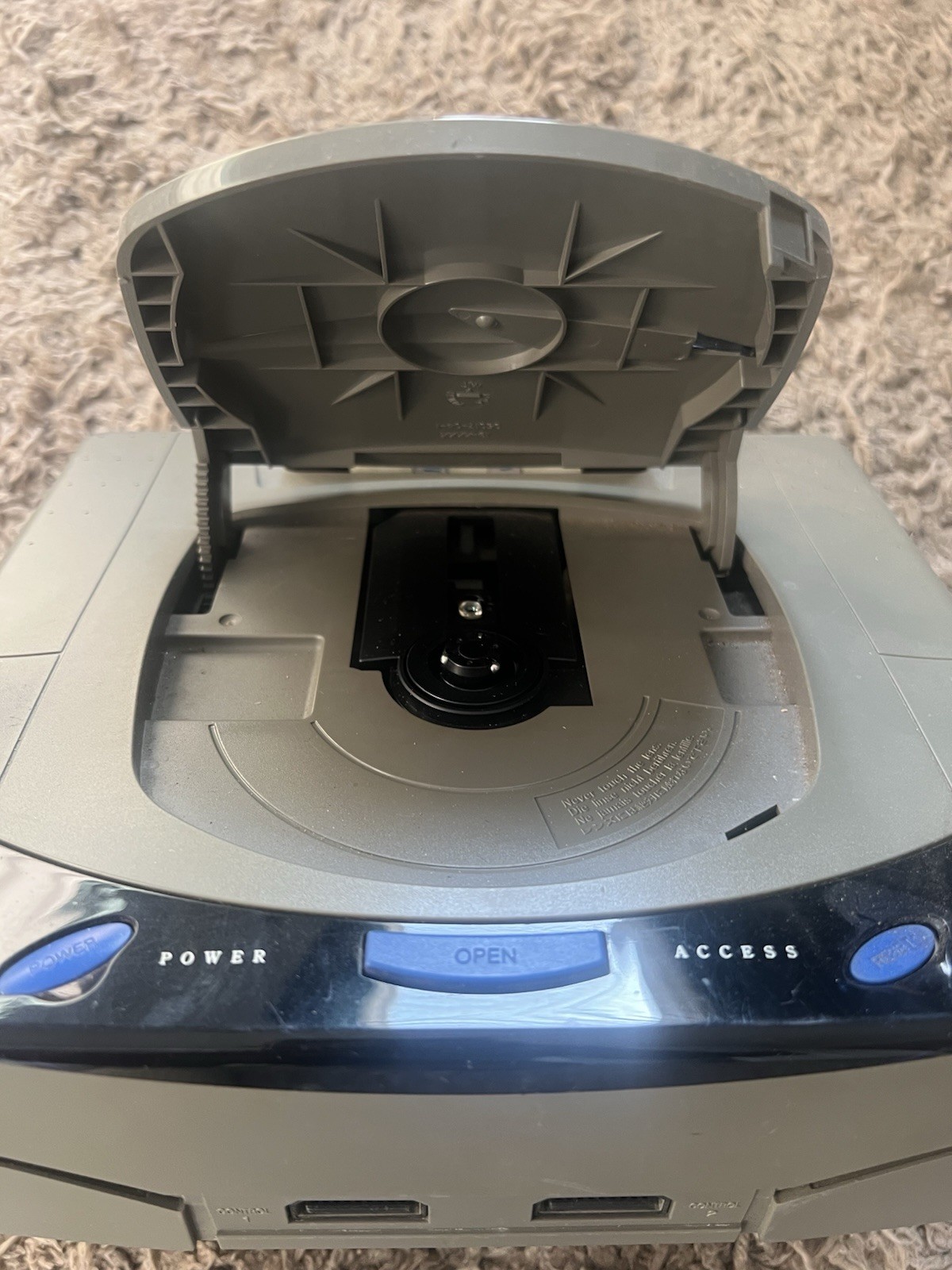 Sega Saturn Gray Console Japanese HST-3210