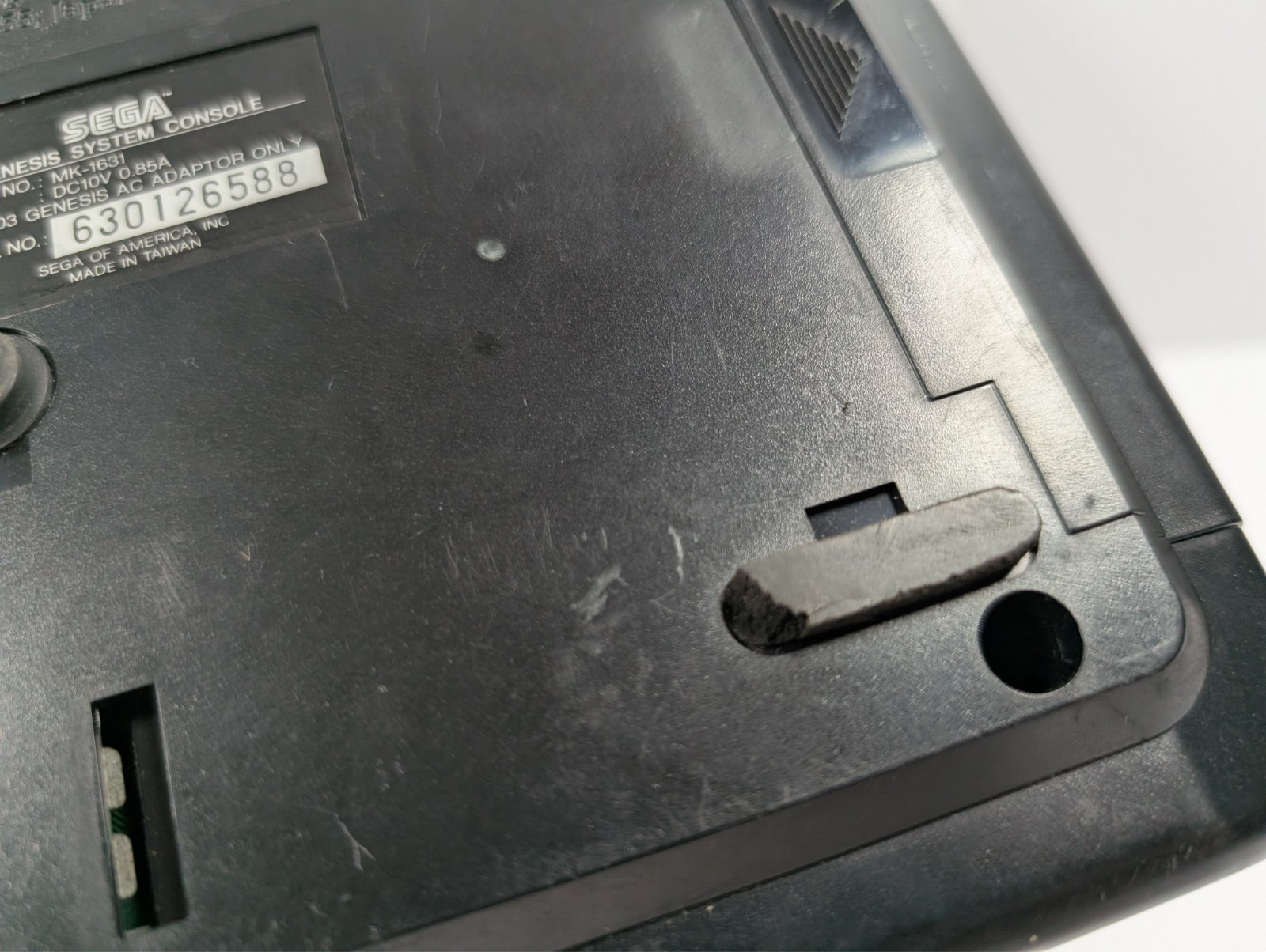 SEGA Genesis Model 2 MK-1631 Video Game Console Only – Tested Works – Shows Wear