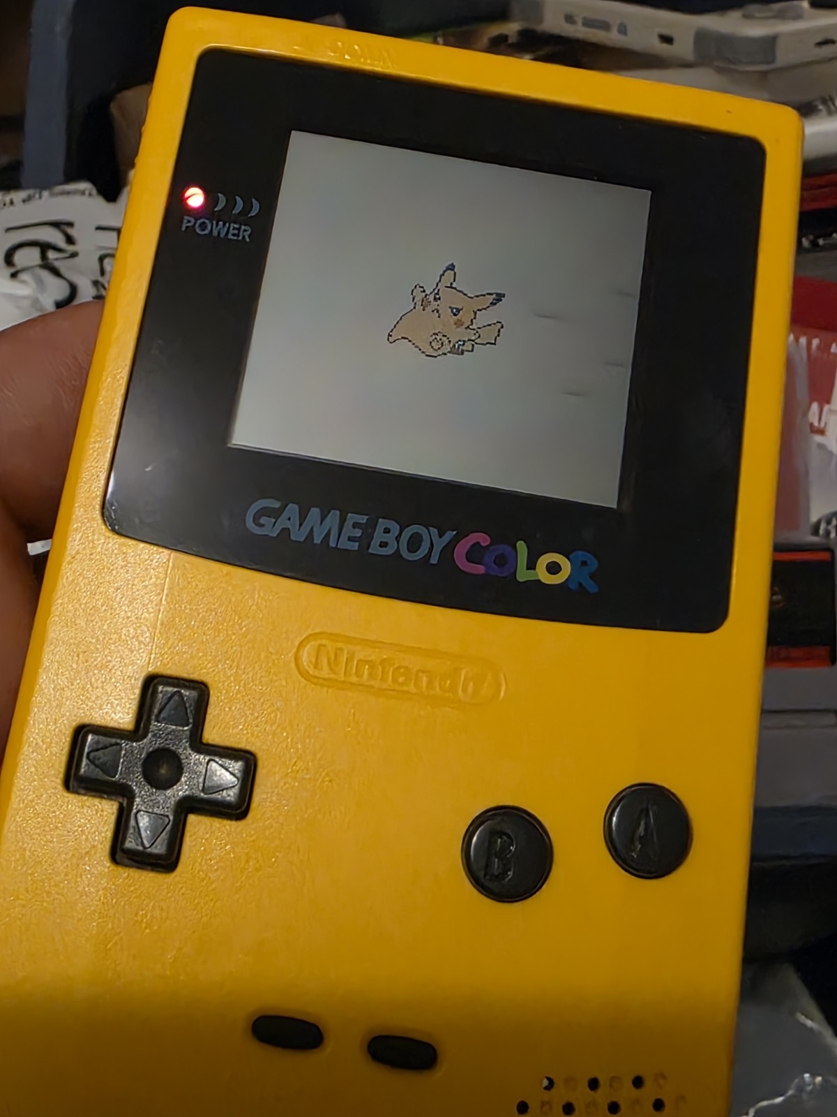 Nintendo Game Boy Color Console GBC CGB-001 – Dandelion Yellow – 100% OEM- Works