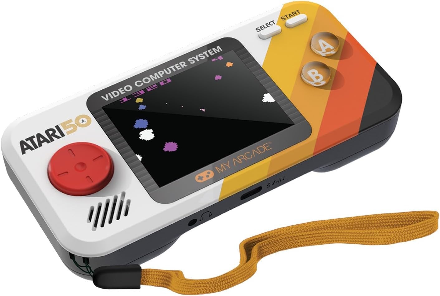 Atari Pocket Player Pro: 100 Games, 2.75″ Color Display, Ergonomic Design