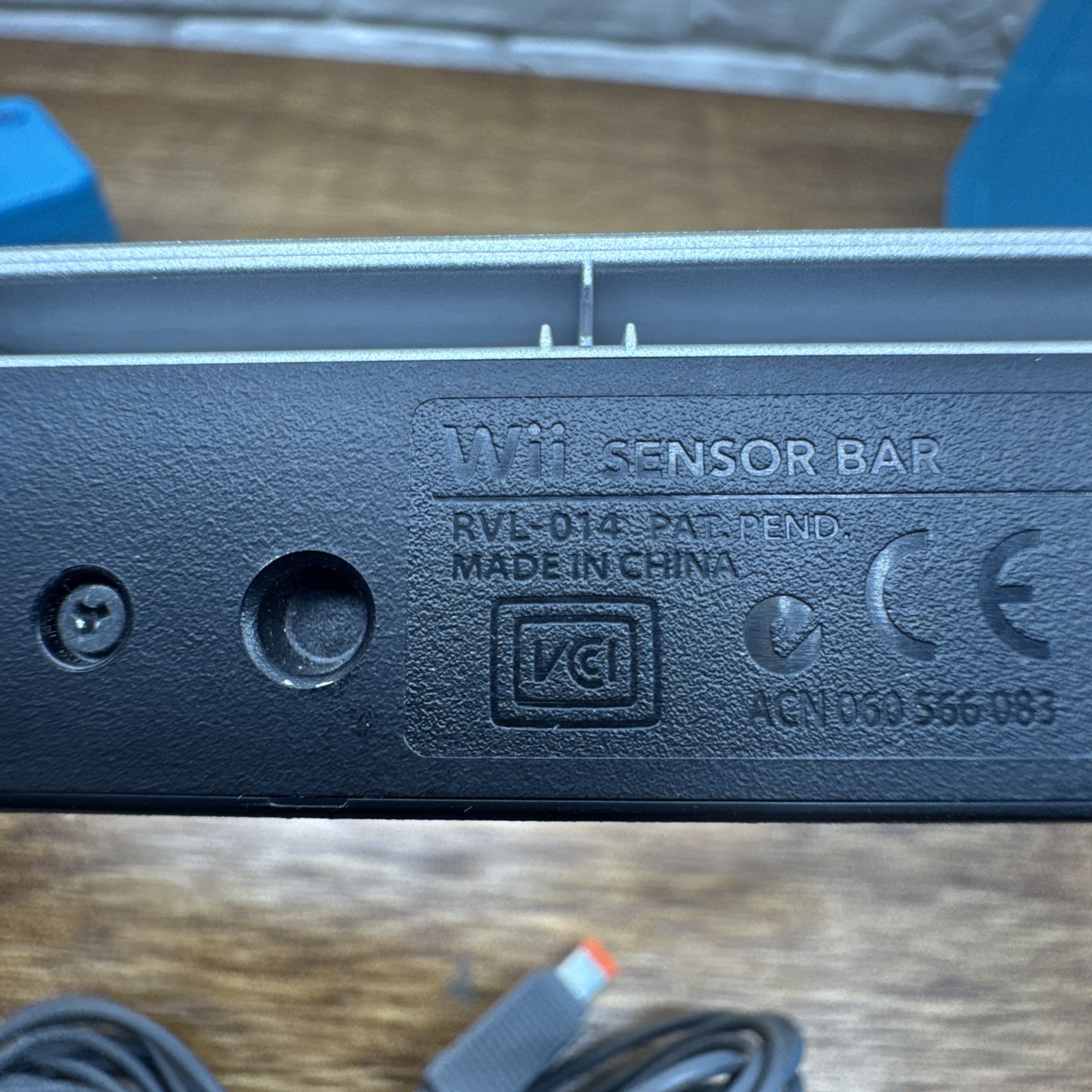 Nintendo Wii Video Game System Blue Console Bundle RVL-101 Tested Working