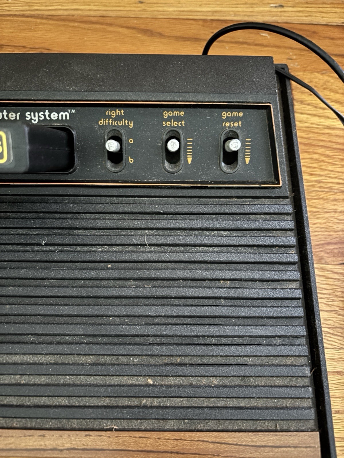 VintGd Atari 2600 Video Game Console No Controllers