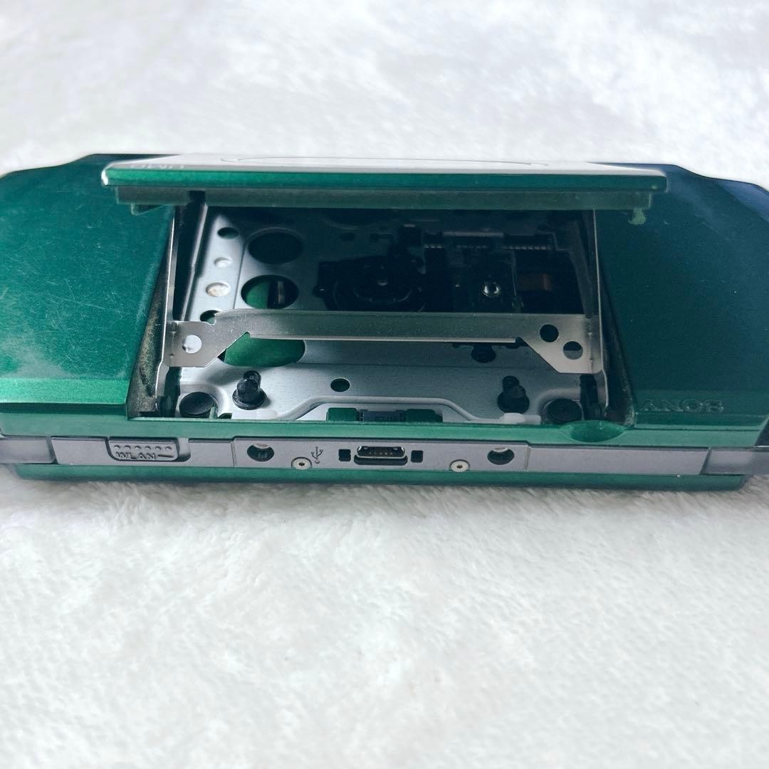 Sony PSP-3000 Console Green Rare Color Region free Used