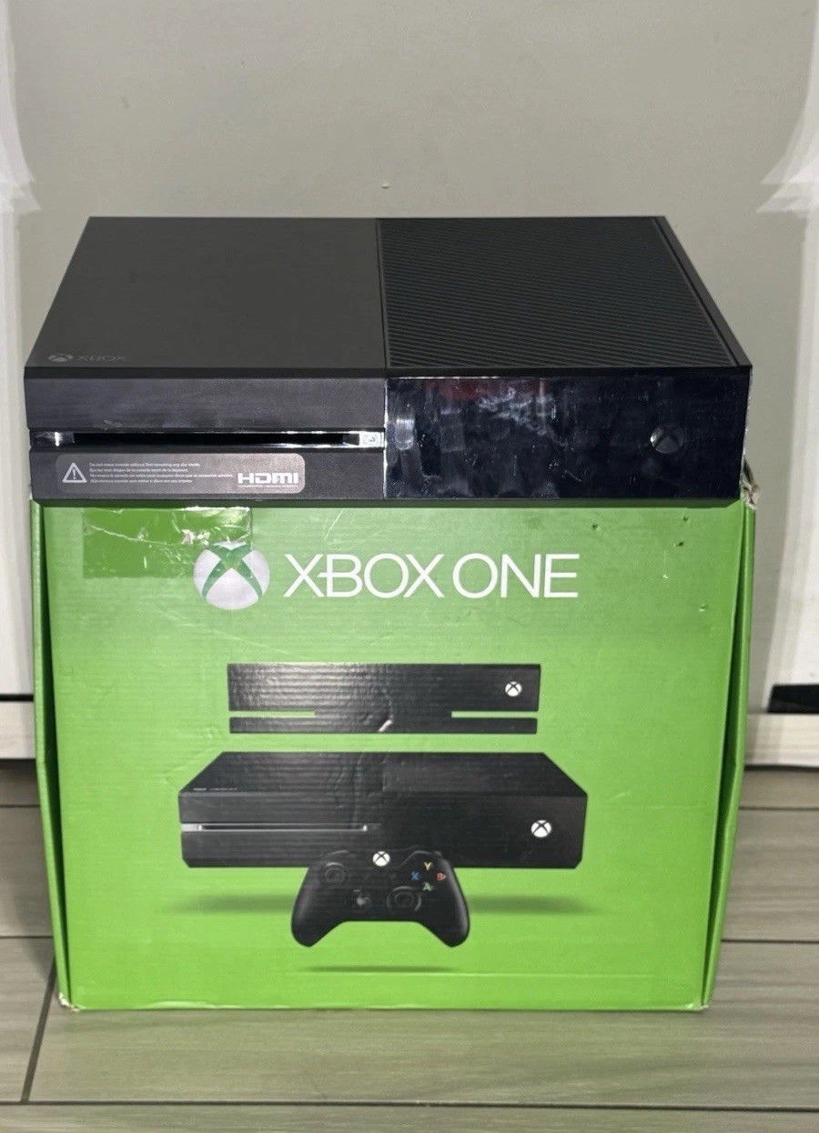 Microsoft Xbox One 500GB Home Console – Black With Original Box