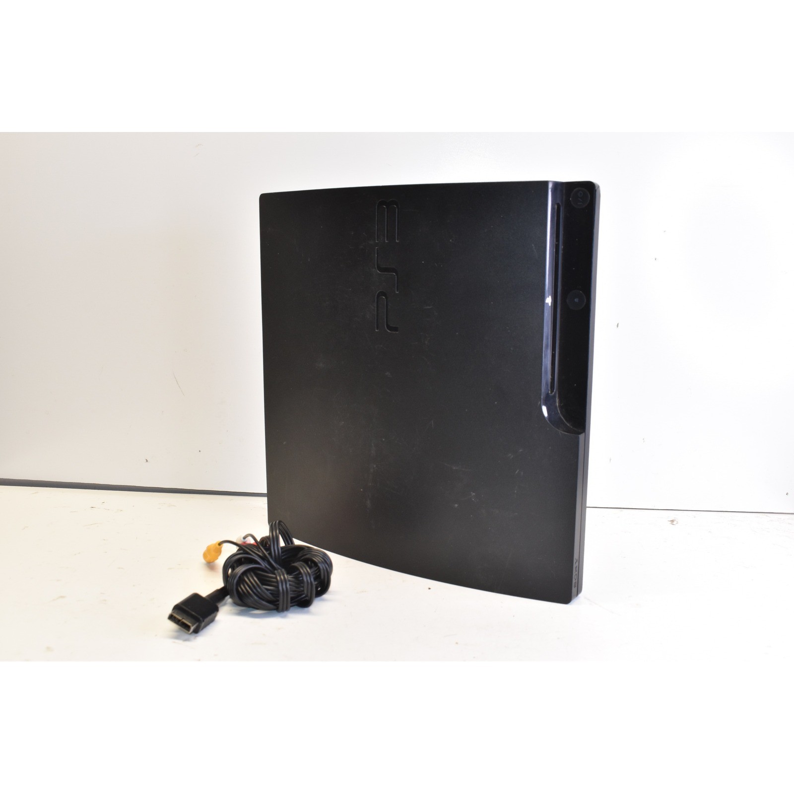 Sony PlayStation 3 Slim Charcoal Black Console CECH-3001A 160GB Works- READ