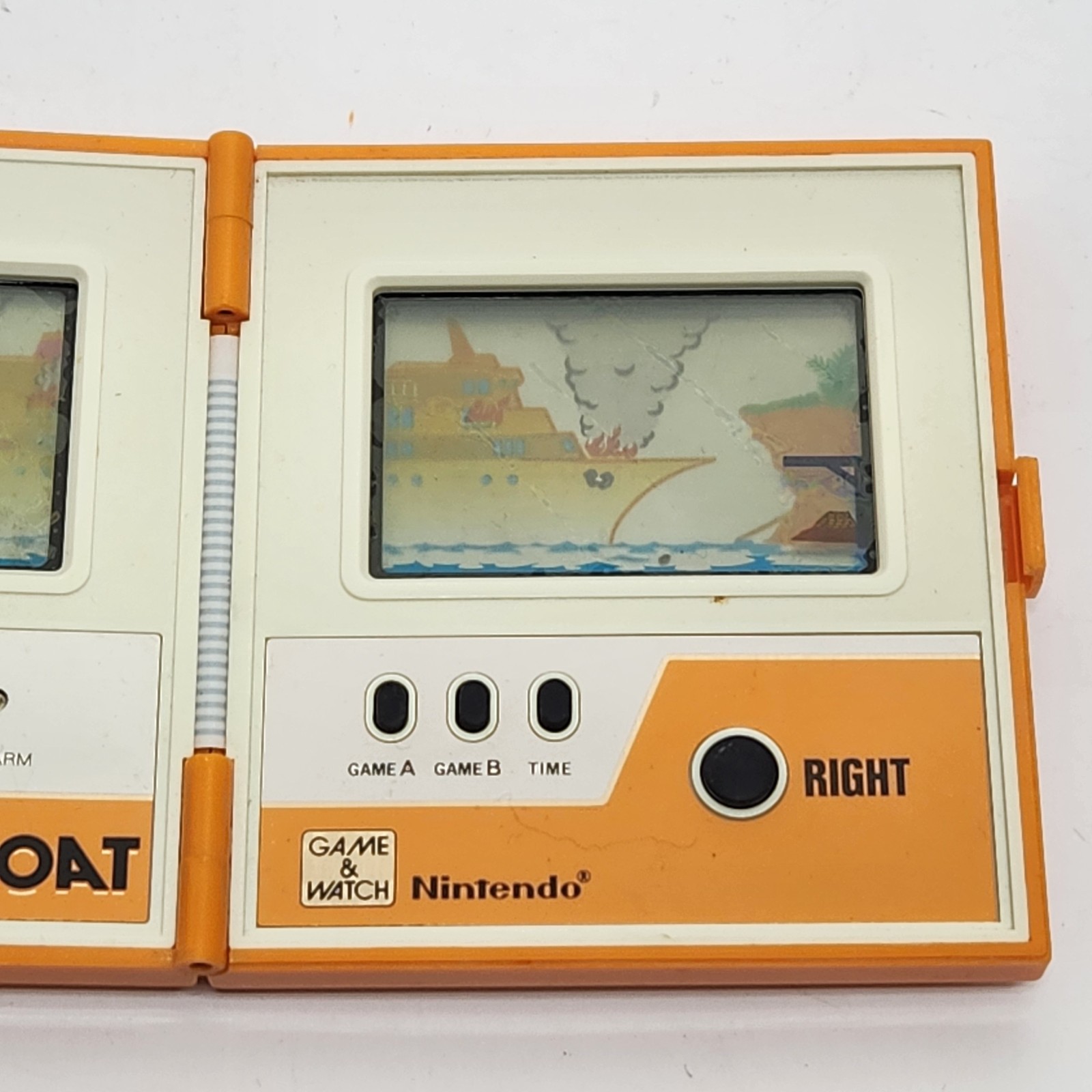 Nintendo Game & Watch Lifeboat Multiscreen Handheld Game Console Japan 1983