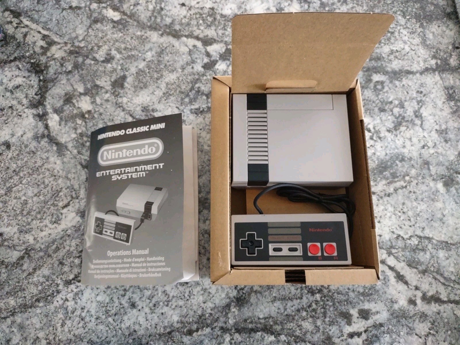 Nintendo NES Mini Classic Edition Console with 30 built-in Games Plus Extras