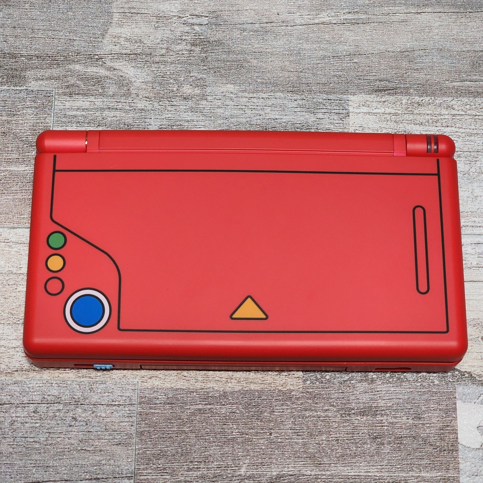 Pokedex Nintendo DS Lite Custom Pokemon Edition Red New Build! Stylus, Charger