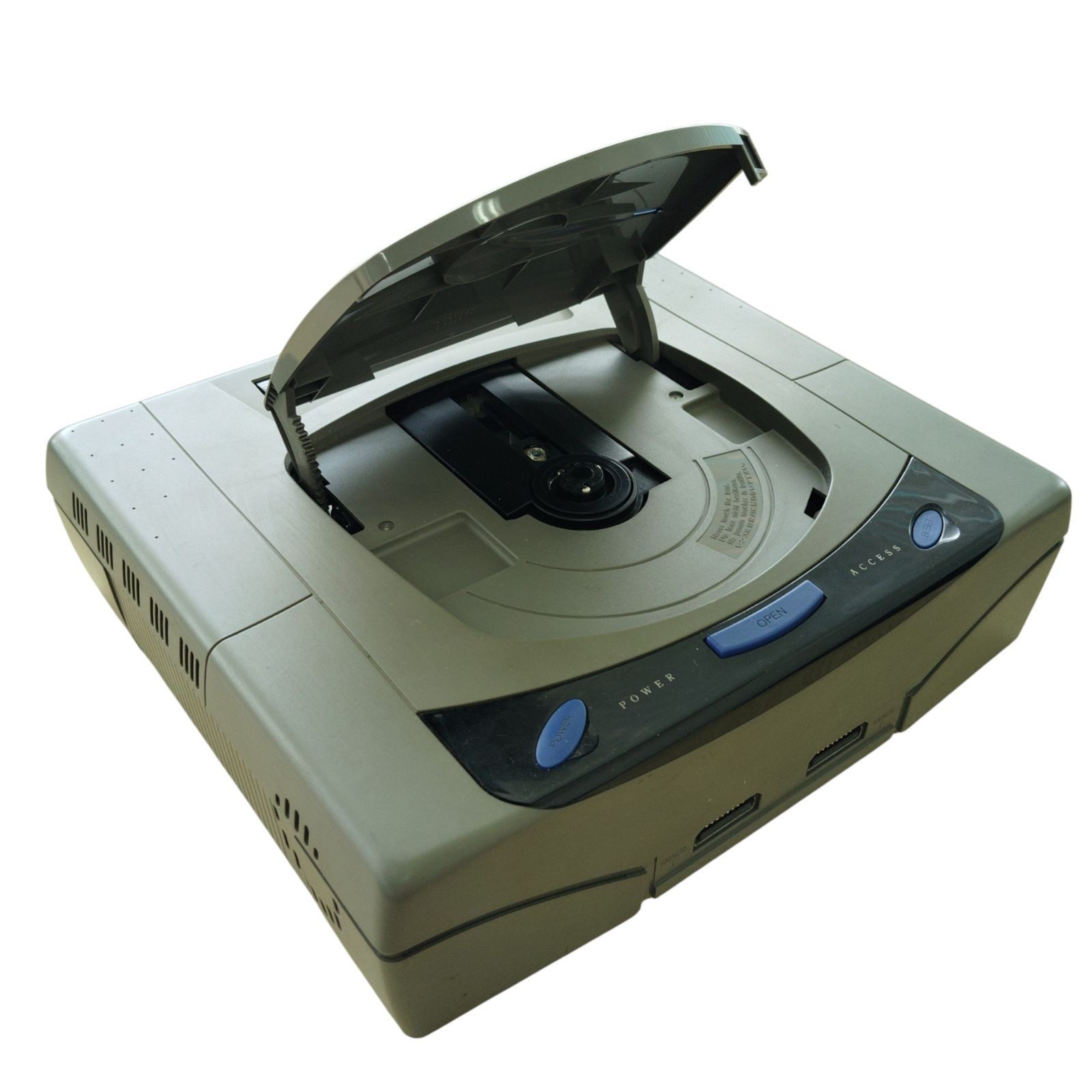 Sega Saturn Console Gray HST-3200 + 2 Games