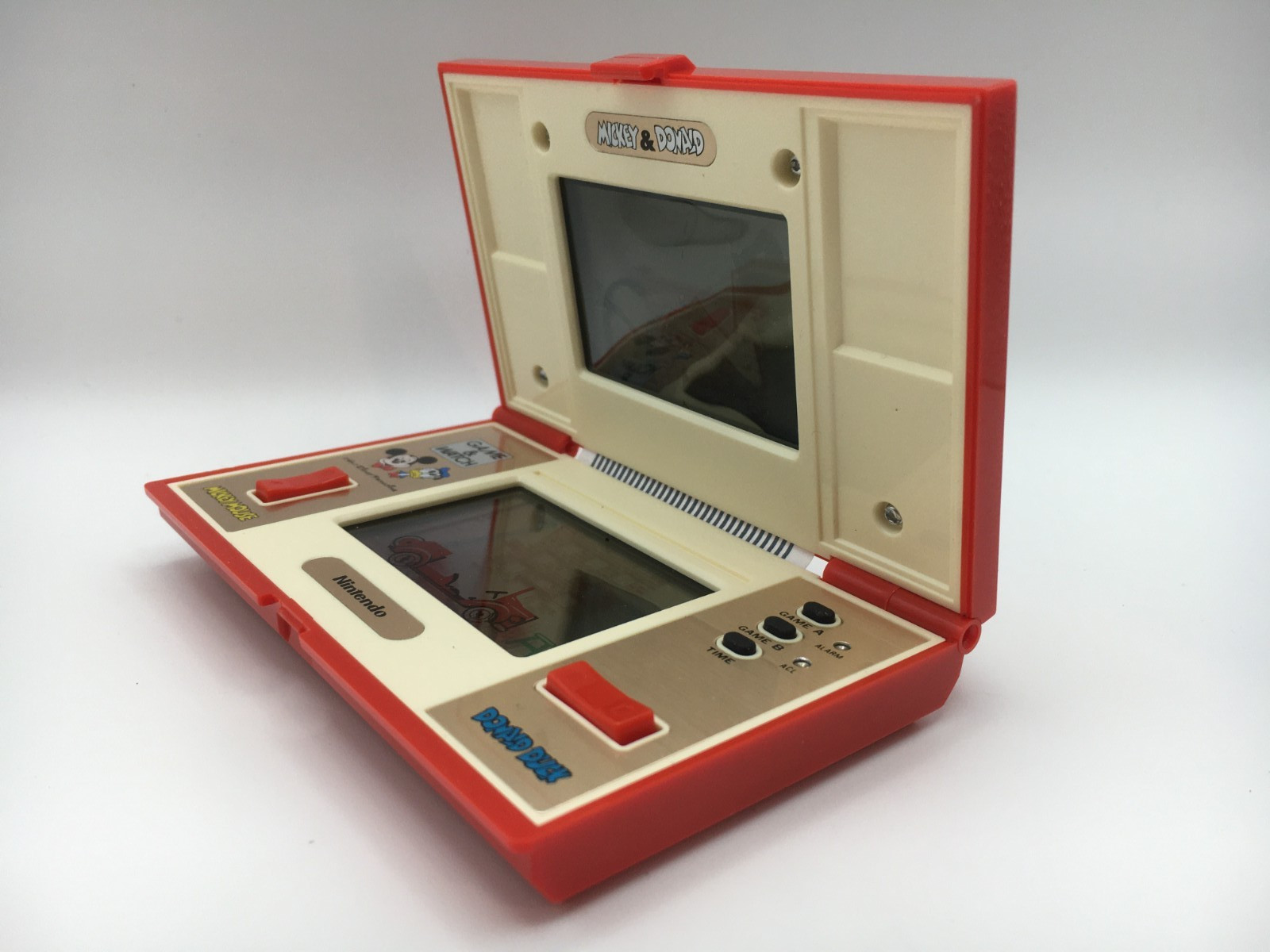 1982 Nintendo Game & Watch – Mickey & Donald Handheld (Tested/Works)