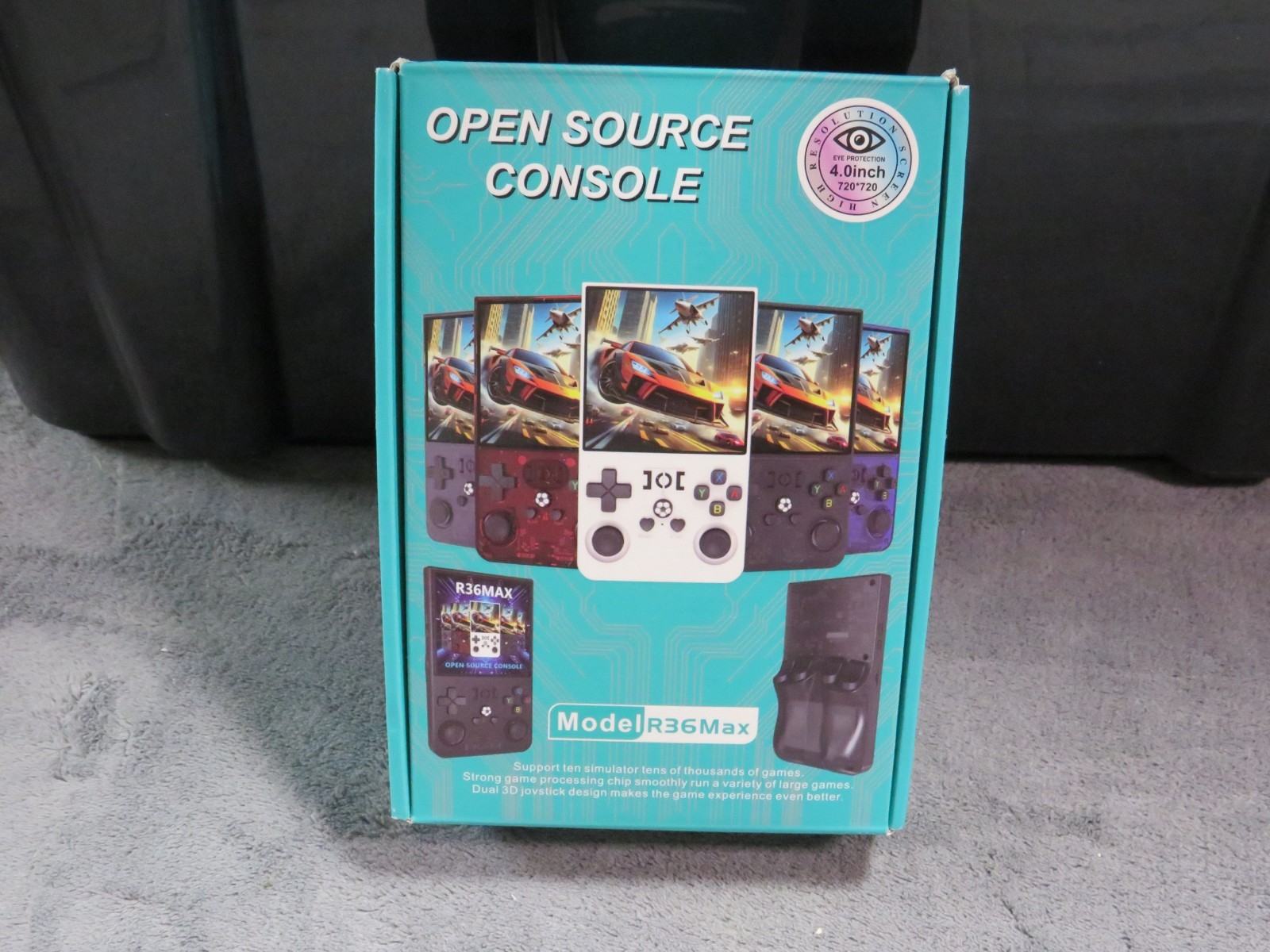 R36MAX Retro OPEN SOURCE Handheld Game Console with 64GB. Built-in Games