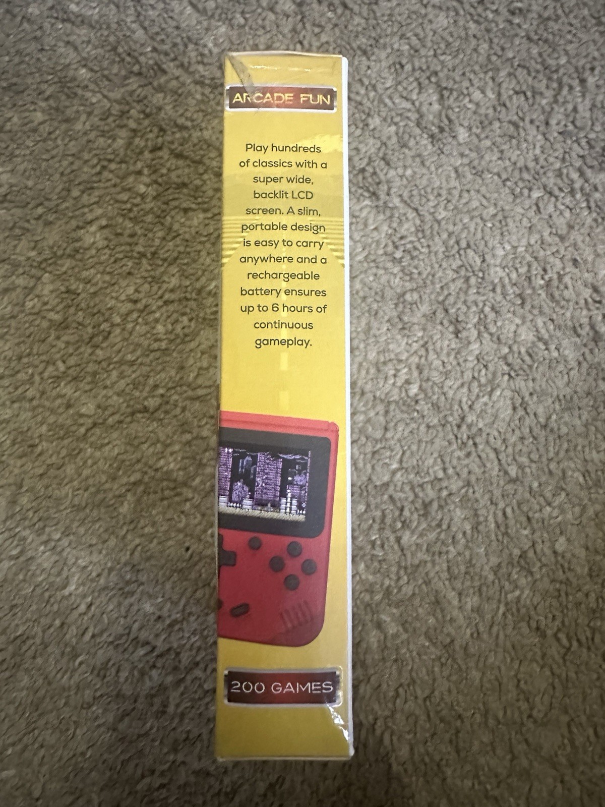 Merkury Innovations Arcade Fun Portable Gaming Console 200 Games