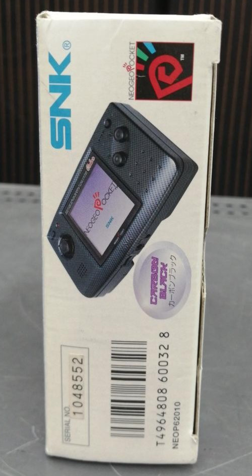 SNK New Neo Geo Pocket Color Carbon Black NEOP62010 Handheld Console Boxed Japan