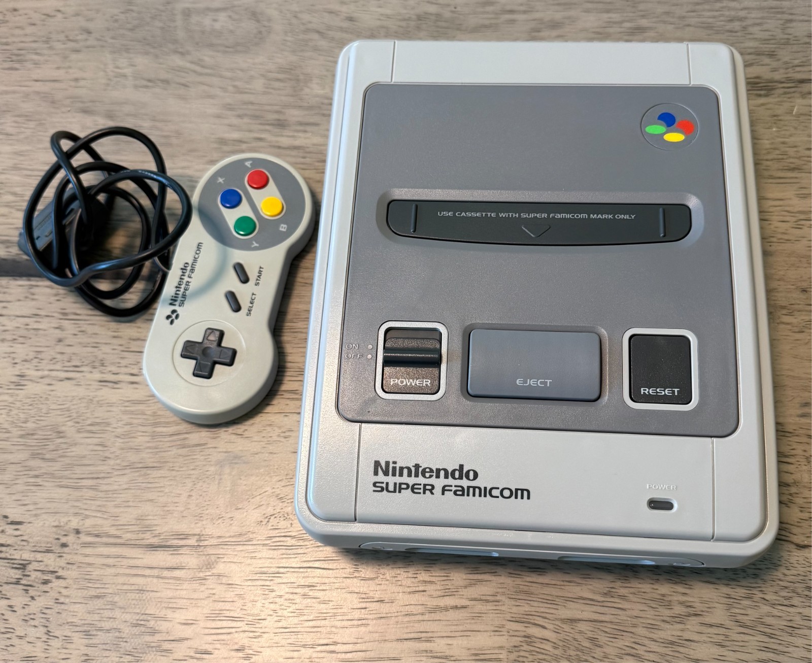 Super Famicom 1-CHIP Console SHVC-001 – Solid Polymer Recapped – Tested