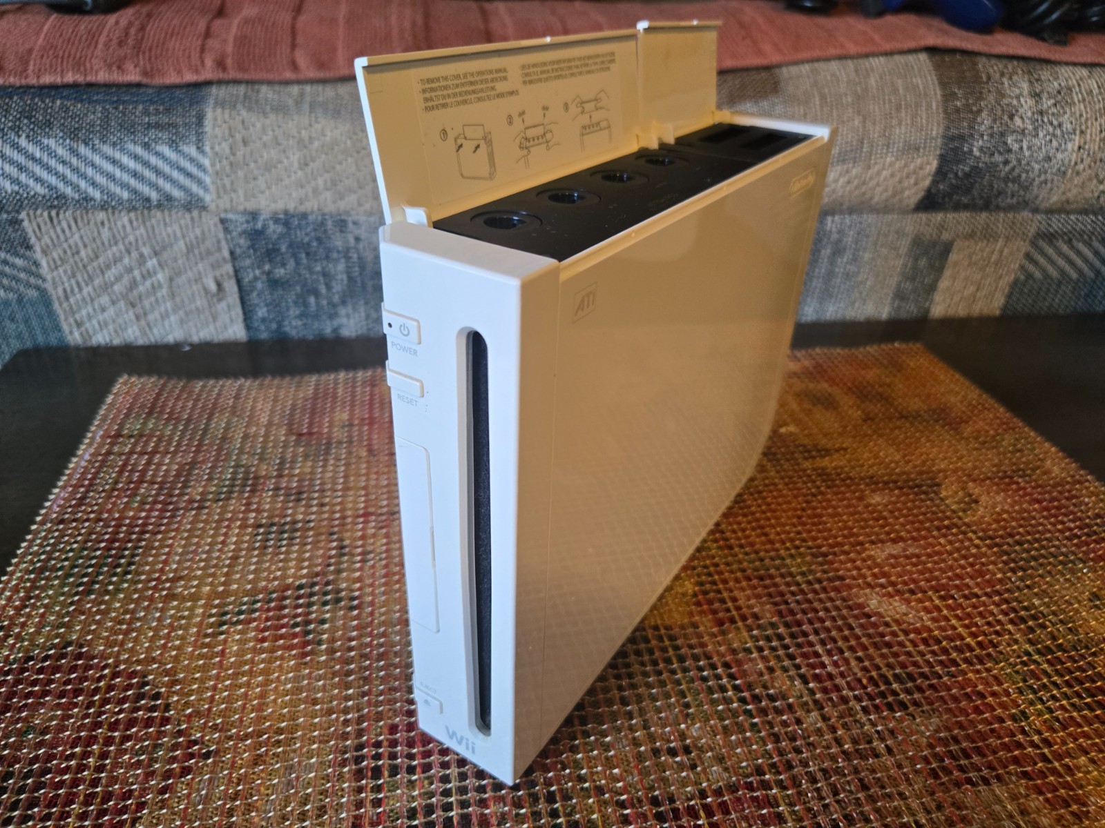 (1) Nintendo Wii White Replacement Console RVL-001 Backwards Compatible TESTED
