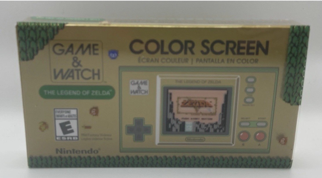 Nintendo Game & Watch Color Screen The Legend of Zelda Handheld Console Sealed
