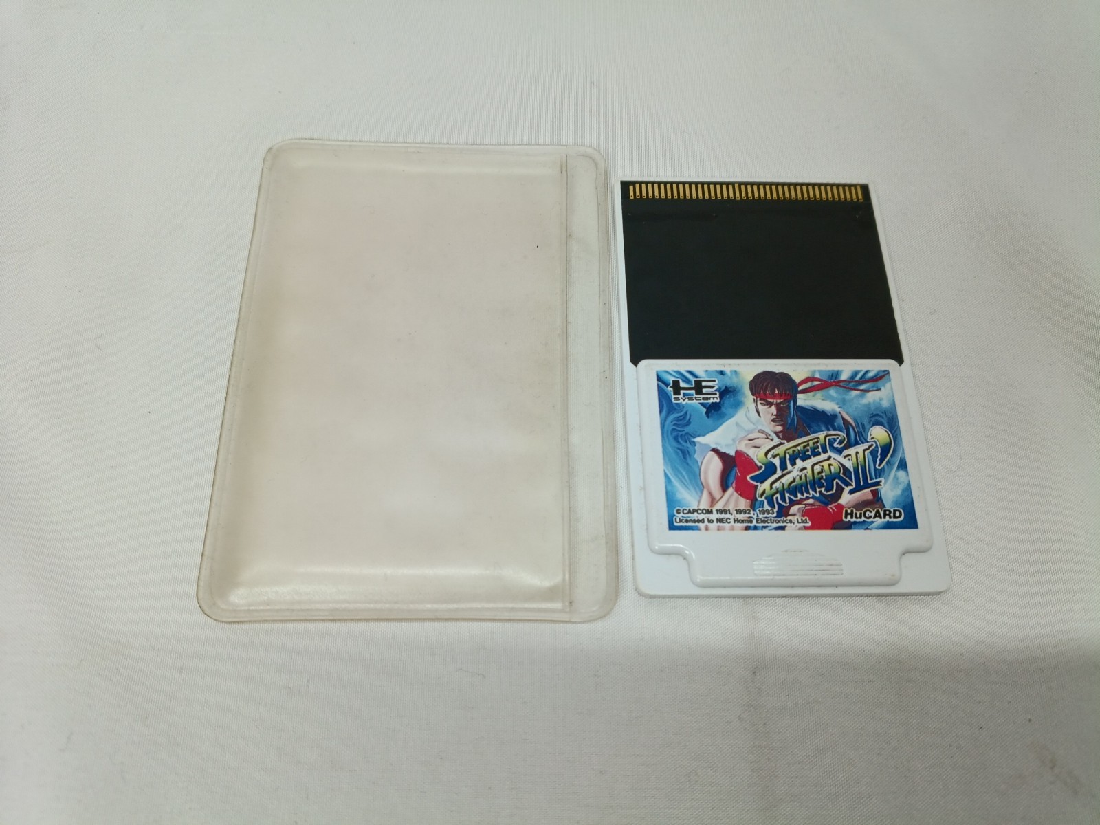 PC Engine CORE GRAFX II console Controller Street Fighter II’ NTSC-J Tested