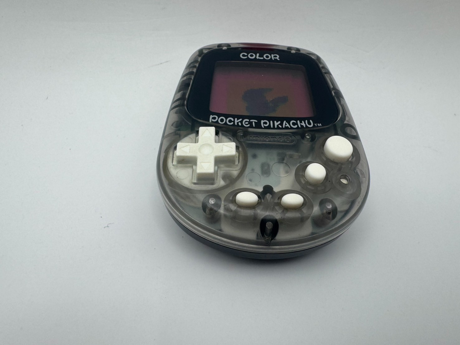 Pocket Pikachu Color &Clear Pedometer Pokemon Japan Tested IR Untested