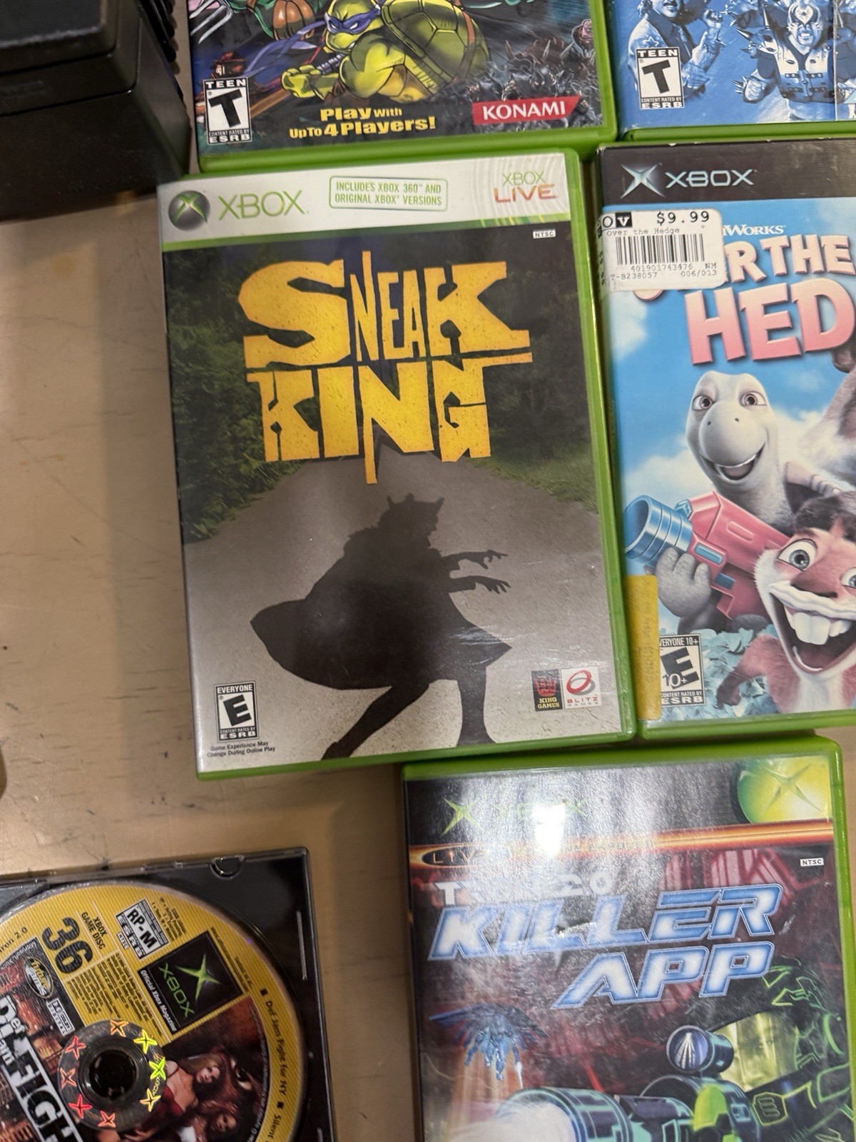 Microsoft Xbox System 5 Game And Demo game Controller Tested